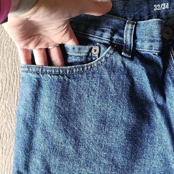 Urban Pipeline Men's Denim Straight Jeans - Blue - Picture 4 of 8